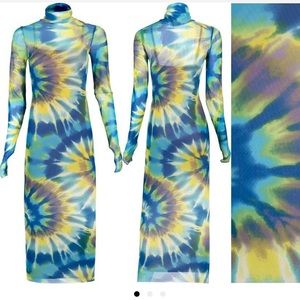 Tye Dye maxi dress